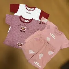 ベビーピンクハウス　 テイシャツ3枚と半ズボン1枚まとめ売り