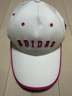 adidas golf キャップ ホワイト×ピンクのサムネイル