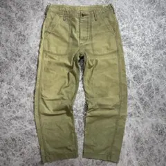 orSlow オアスロウ US ARMY ファティーグパンツ サイズ2 カーキのサムネイル