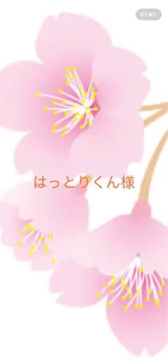 はっとりくん様専　消しゴムハンコ