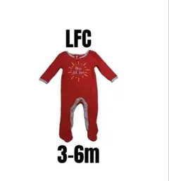 【リバプールFC LFC】美品　カバーオール　ロンパース　ベビー　3-6m