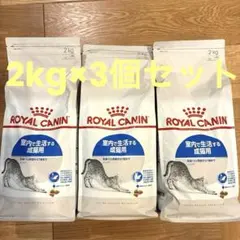 6月22日22時取下】ロイヤルカナン インドア 猫用 2キロ×2個 - メルカリ
