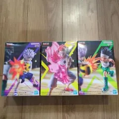 HUNTER×HUNTER フィギュア 3体セット　ゴン　キルア　ヒソカ