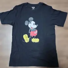 UNIQLO/UT ミッキーマウス プリント Tシャツ　黒　M