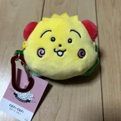 コジコジ カラビナ付きふわミニポーチ にっこり