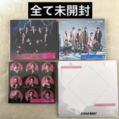 未開封●SnowMan シングル LOVE TRIGGER 3形態セット