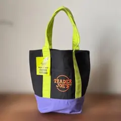 新品：Trader joe's （トレーダージョーズ）ミニトート　ブラック