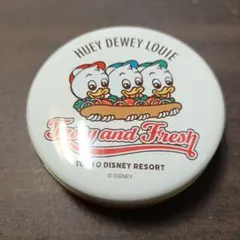 東京ディズニーランド シール缶 ヒューイ　デューイ　ルーイ