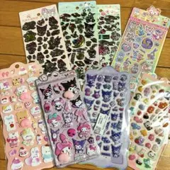 サンリオ　キャラクターシールセット　8枚セット　シール福袋　おしりシール