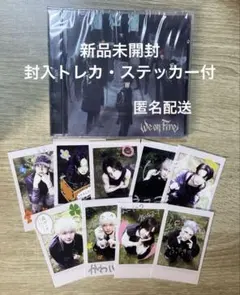 &TEAM We on fire 通常盤 新品未開封　＋チェキ風トレカ9枚付き