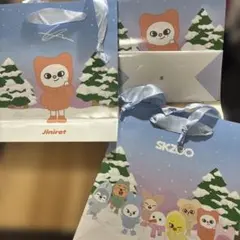 SKZOO ジニレット GIGO限定 ペーパーバッグ winter