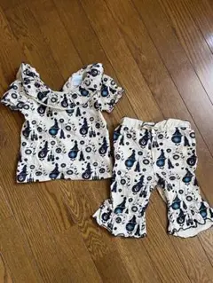 Disney Frozen 90サイズ トップスとパンツセット