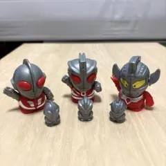 ぷちマスコットキーホルダー 4個セット ウルトラマン セブン ガイア