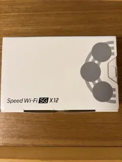 【動作確認済】SpeedWi-Fi 5G X12 NAR03 本体 箱説明書付き