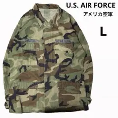 米軍実物 U.S. AIR FORCE BDUジャケット ウッドランド Lのサムネイル