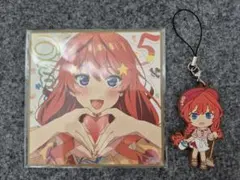 五等分の花嫁OVA入場特典色紙　中野五月 + キーホルダー
