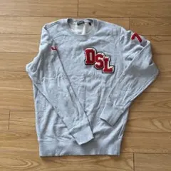 DIESEL ワッペングレー スウェット