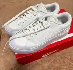 NIKE コート レガシー リフト スニーカー ホワイト25.5cm