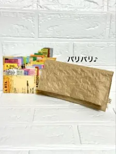 おすそ分けファイル　コラージュ素材収納　クラフトファイル　ポーチ
