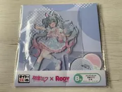 タイトーくじ初音ミク　RODY B賞　クリアスタンド　初音ミク①