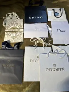 Dior DECORTÉ SHIRO ショップ袋 セット