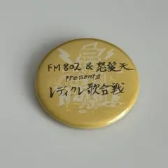 RADIO CRAZY 2025 オフィシャル 缶バッジ 小　怒髪天