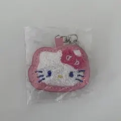 サンリオ サガラ刺繍キーホルダー ハローキティ　ガチャガチャ