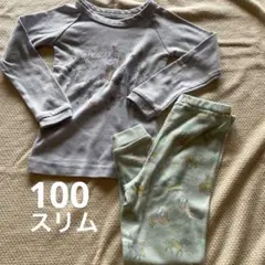 長袖　パジャマ　細身　スリム　100 薄手のサムネイル