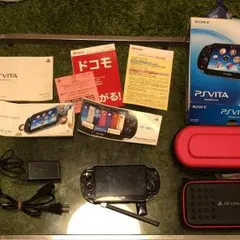 PlayStation®Vita クリスタル・ブラック 3G/Wi-Fiモデル…