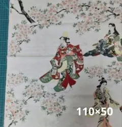和柄　和風　桜　着物　生地　ハギレ