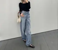 【極美品・希少】セリーヌ エディ期 トリオンフチェーン ジャンボジーンズ25 極美品・希少】CELINE エディ期 トリオンフチェーン ジャンボジーンズ