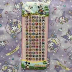 ミッキーフレンズ☆ミニぷっくりシール立体シール