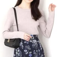 PROPORTION BODY DRESSING ポイントシアーニット