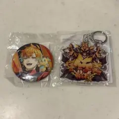 にじさんじ カプくじ スト6 アクリルキーホルダー 缶バッジ 宇佐美 リト