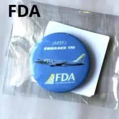 希少】FDA フジドリームエアラインズ グッズ パスケース、缶バッジ