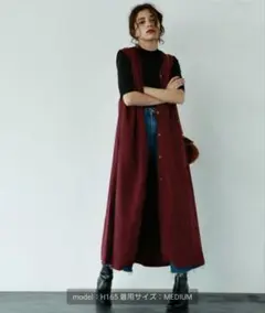 marjour ASH COLOR ONEPIECE ワンピース ワインレッドのサムネイル