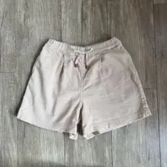 ikka キッズ ベージュショートパンツ 130 イッカ
