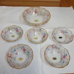 香蘭社 ローズガーデン バラ柄食器まとめ6点 コウランシャ - メルカリ