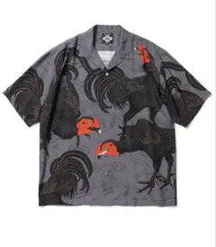 GAKKIN × BUDSPOOL 三艶蝶 HAWAIIAN SHIRT L - メルカリ
