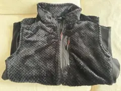 ワークマン　ダイヤフリース裏アルミベスト ブラック L 未使用