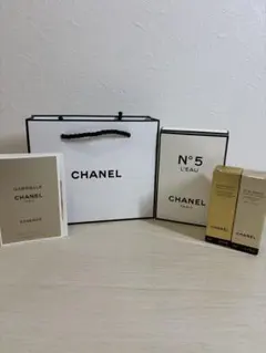 CHANEL N°5 ロー オードゥ トワレット(ヴァポリザター)試供品3点付き