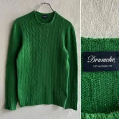 イタリア製 ドルモア【Drumohr】ビスコッティ柄 カシミヤニット 52 