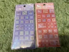 セブン限定 タイルシールゆめかわキティクロミ