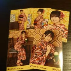 乃木坂46 生写真 真夏の全国ツアー2026 浴衣 5種コンプ 瀬戸口心月