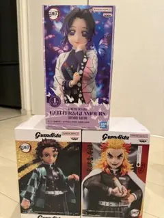 鬼滅の刃 フィギュアセット 未開封 煉獄杏寿郎 竈門炭治郎 胡蝶しのぶ