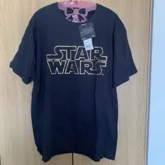 新品未使用　UNIQLO STAR WARS ロゴ Tシャツ XL ブラック
