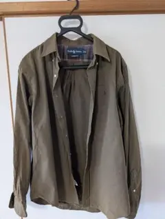 H*i様 Ralph Lauren クラシックフィット 長袖シャツ M オリーブ