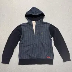 indian Motocyce　フード付き　トレーナー　パーカー　スウェット　M