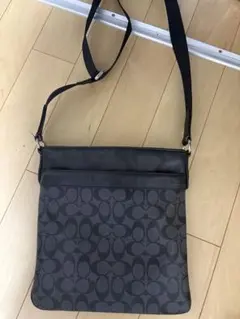 COACH ショルダーバッグ ダークグレー
