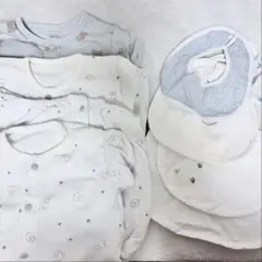 カバーオール　ロンパース　スタイ　ベビー用品まとめ売り　保育園　新生児